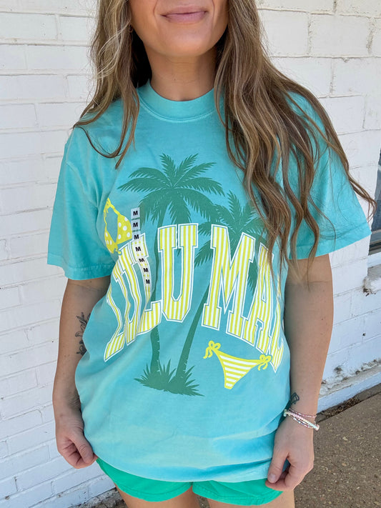 Lulu MAC Blue Summer tee