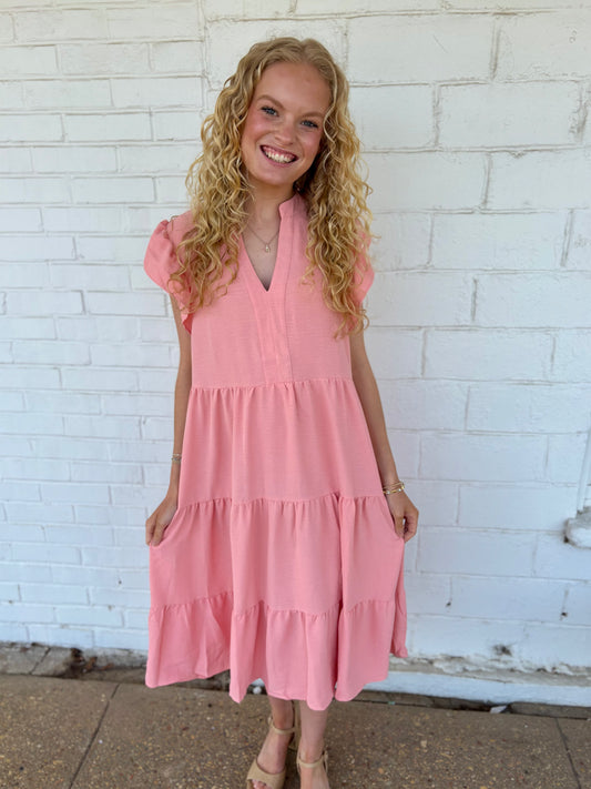 Peach Sundress