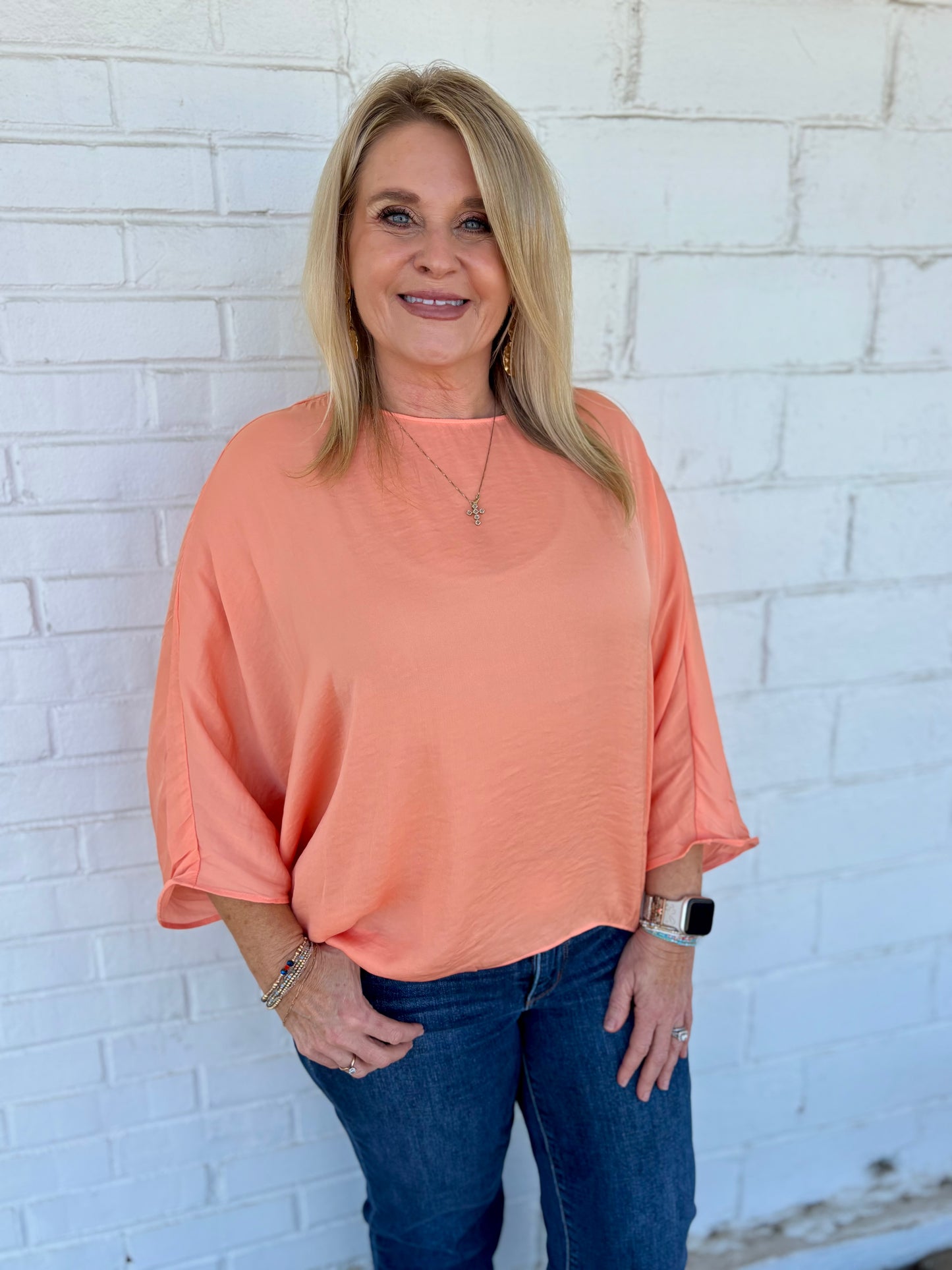 Batwing Sleeve Top