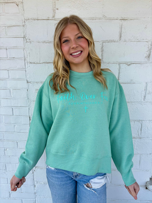 Faith Over Fear Crewneck