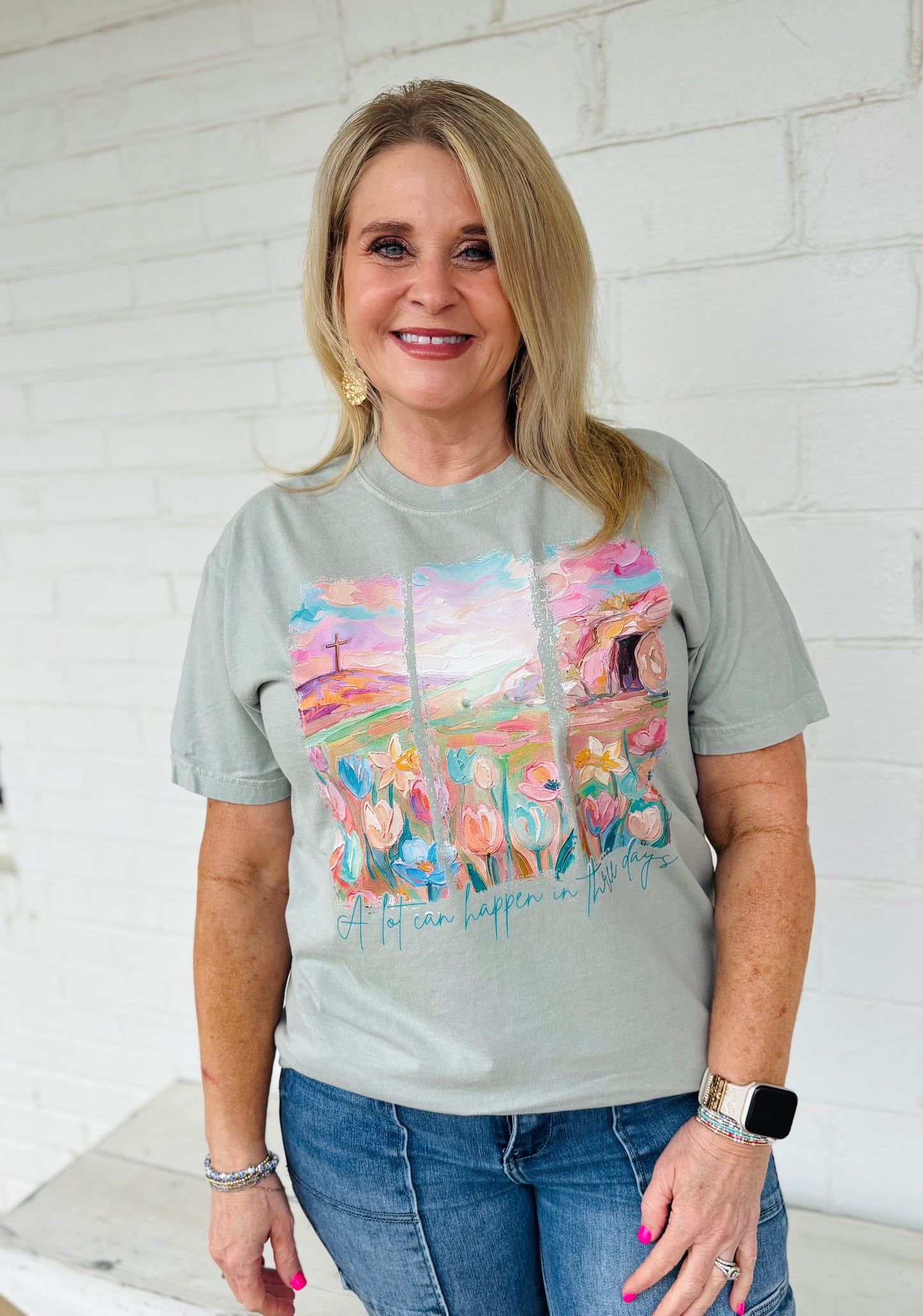 A lot Can Happen in 3 days tee