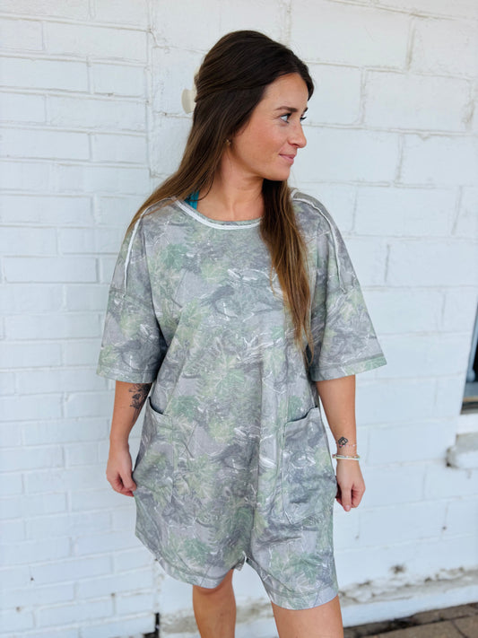 Camo Romper