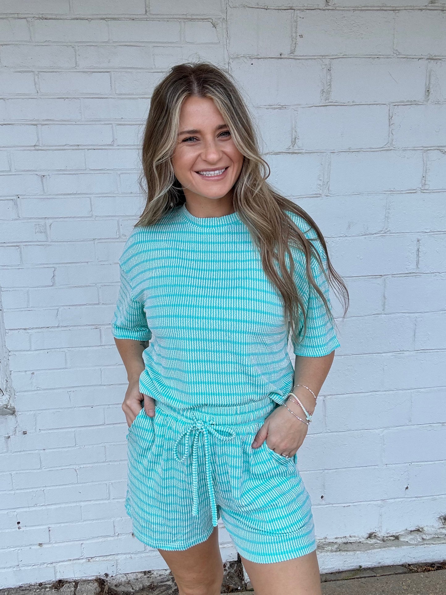 Blue Corded Set
