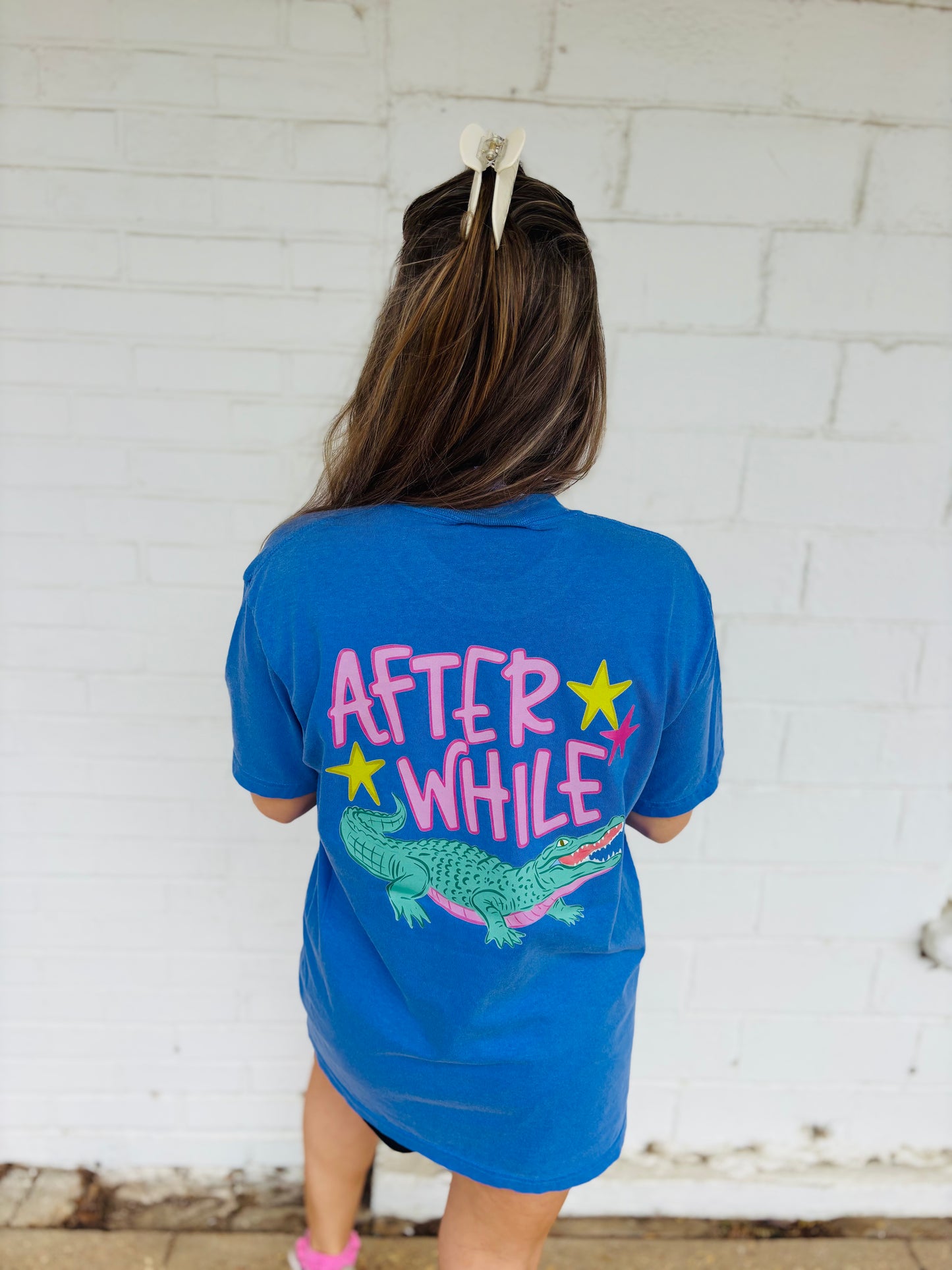 Later Gator, After While Crocodile tee