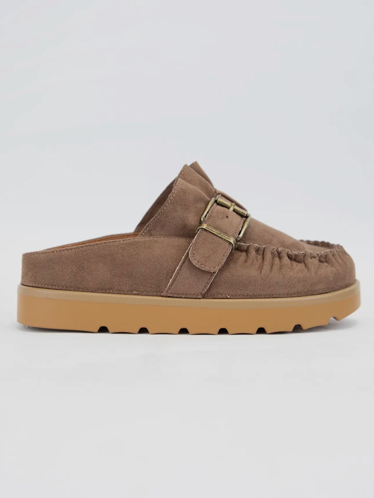 Slip-On Moccasin Mule