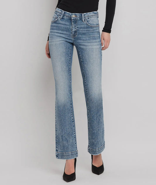 Mid-Rise Bootcut Jean