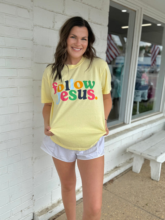 FOLLOW JESUS tee