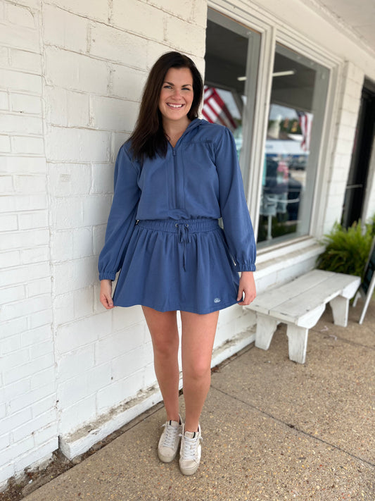 Hoodie Skort Dress
