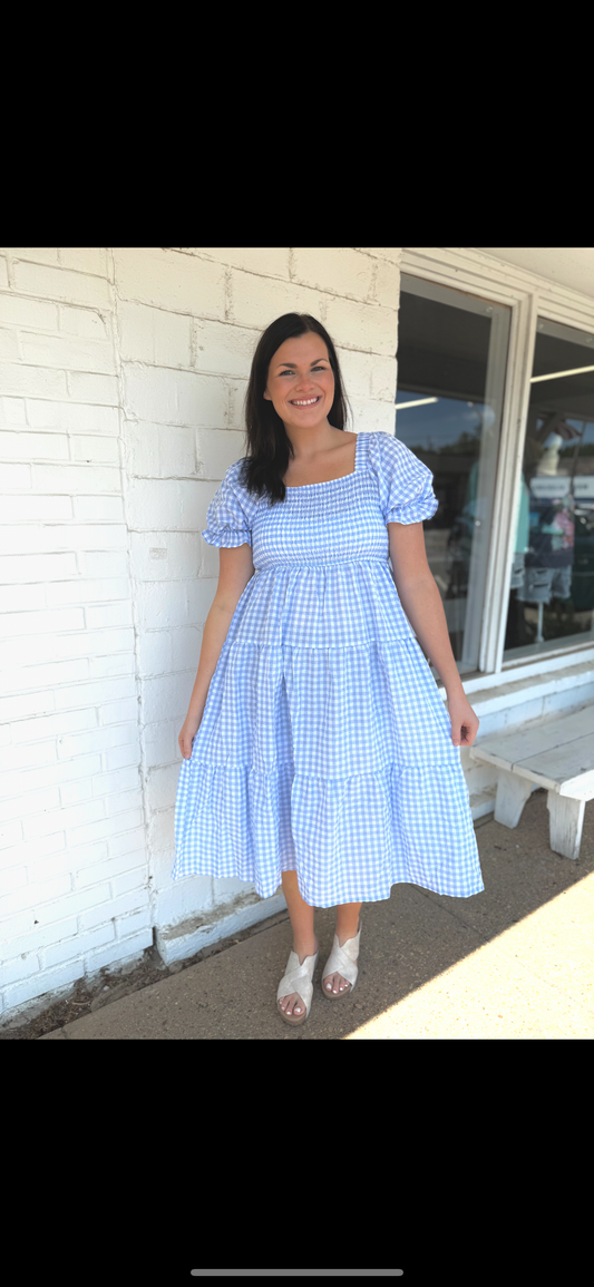 Gingham Dress