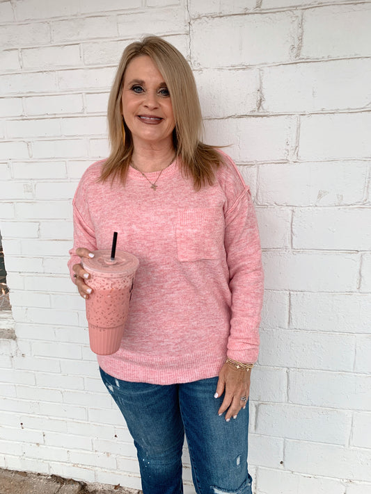 Soft Pocket Sweater