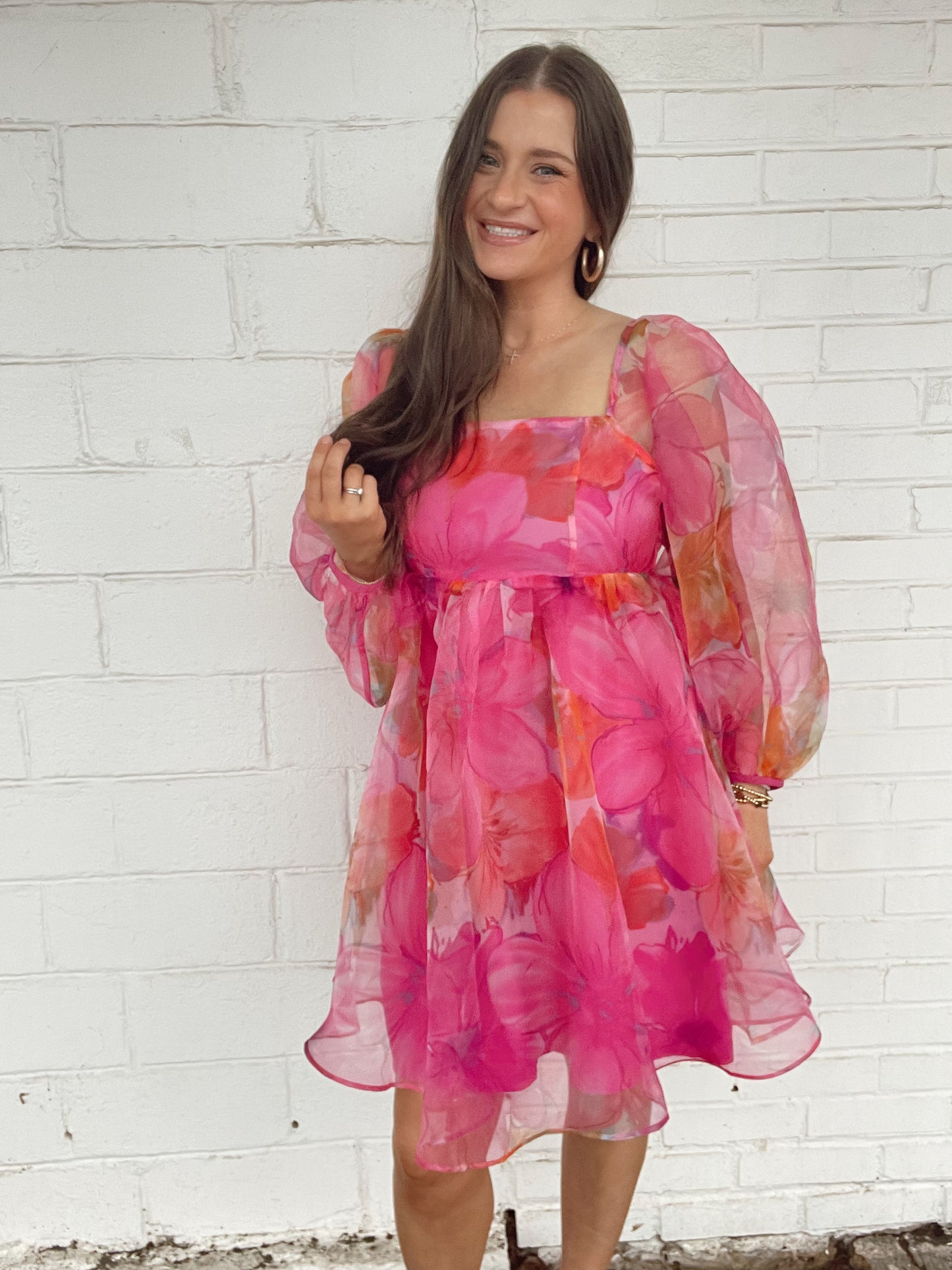 Floral Baby Doll Dress