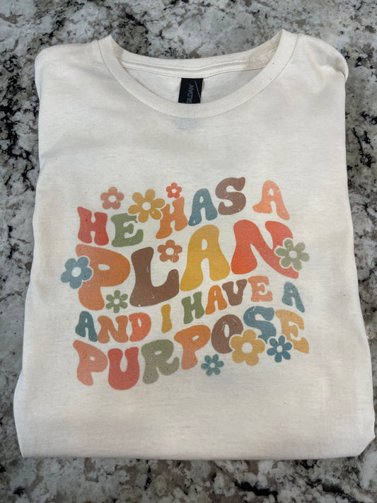 He has a plan Tee