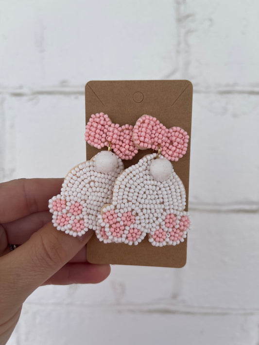 Easter Bunny Tail Earring