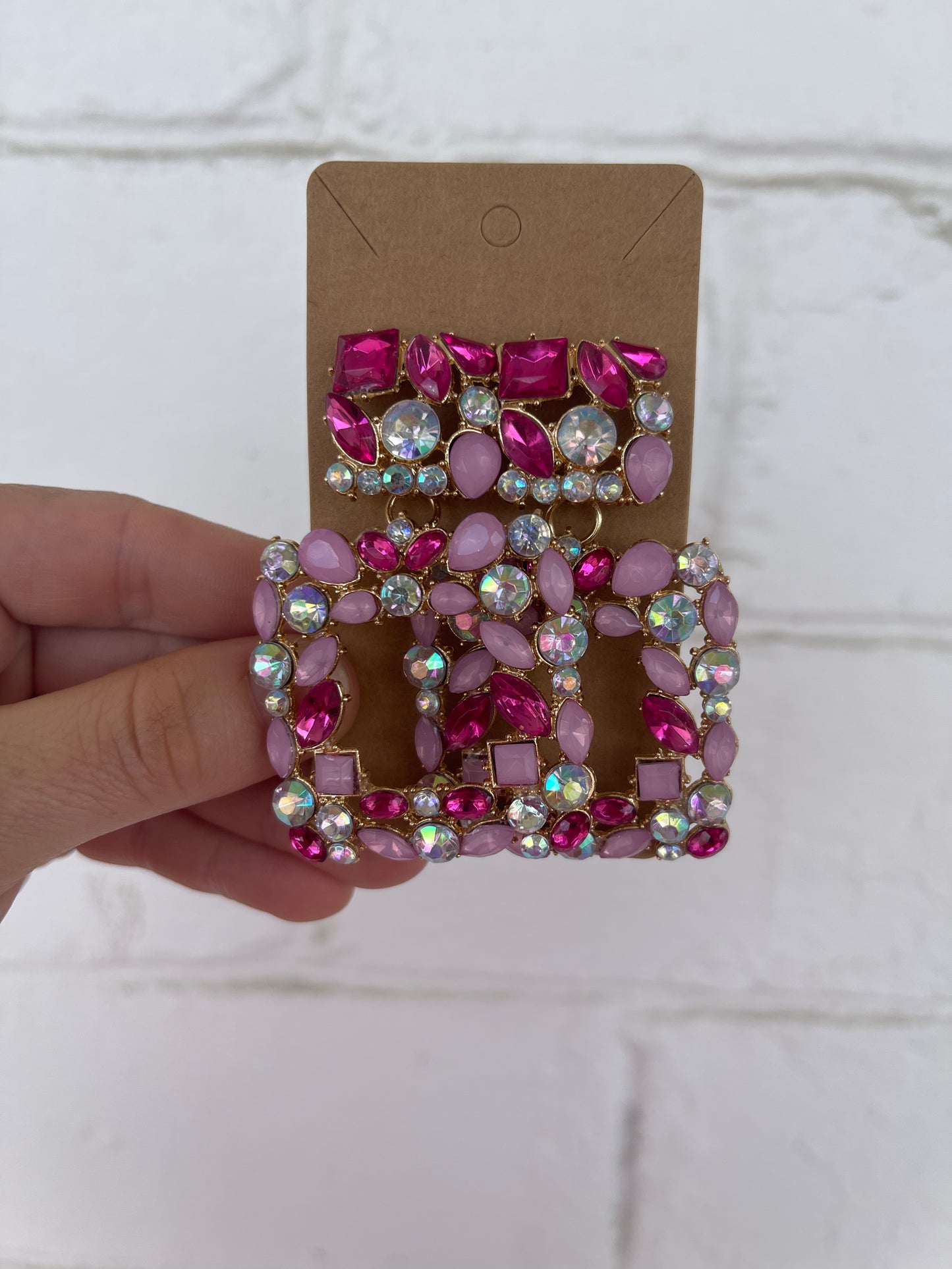 Square Dangle Earring