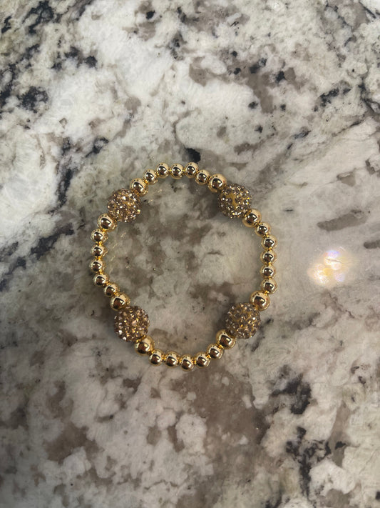 Gold Sparkle Bracelet