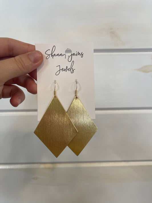 Gold Statement Earring