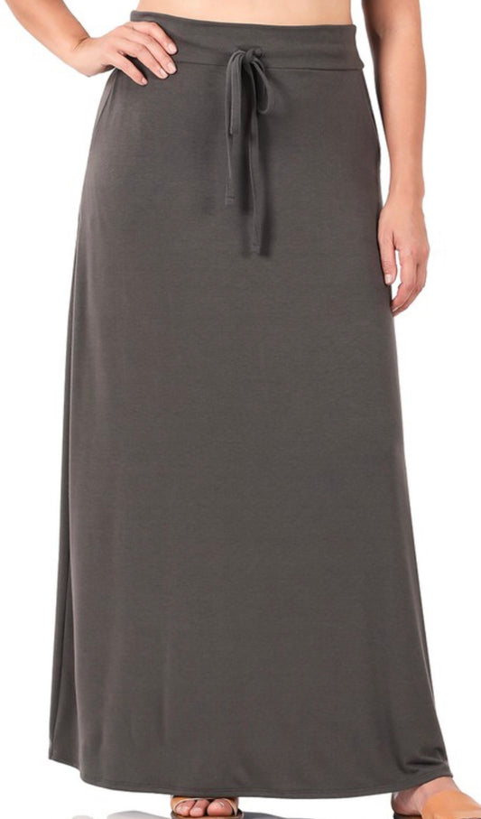 Plus Size Long Skirt