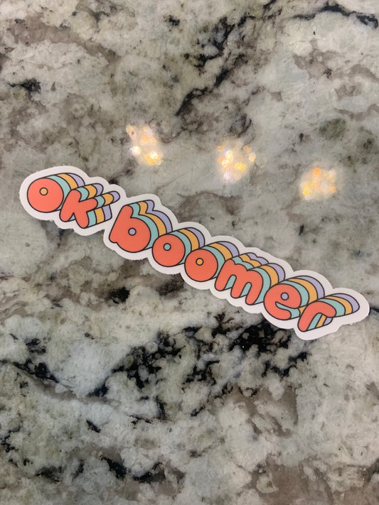 Ok Boomer Sticker