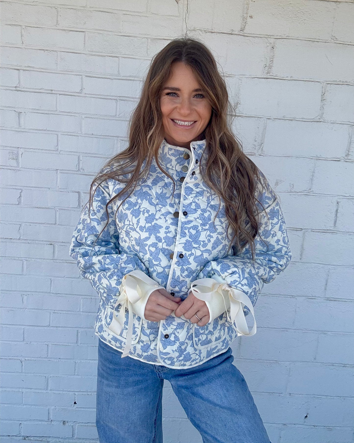 Floral Quilted Jacket