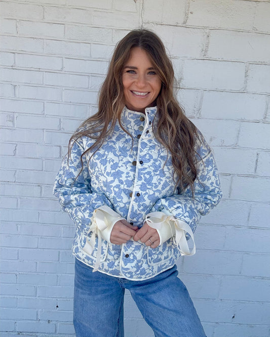 Floral Quilted Jacket