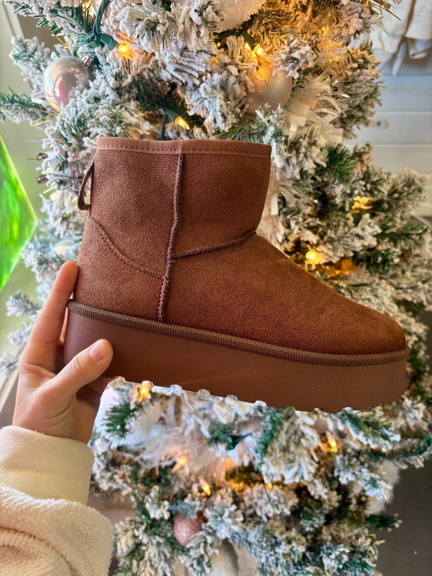 Fur Lined Ankle Boots