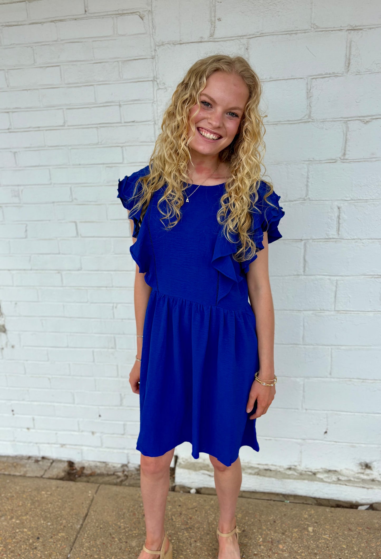 Royal Blue Dress