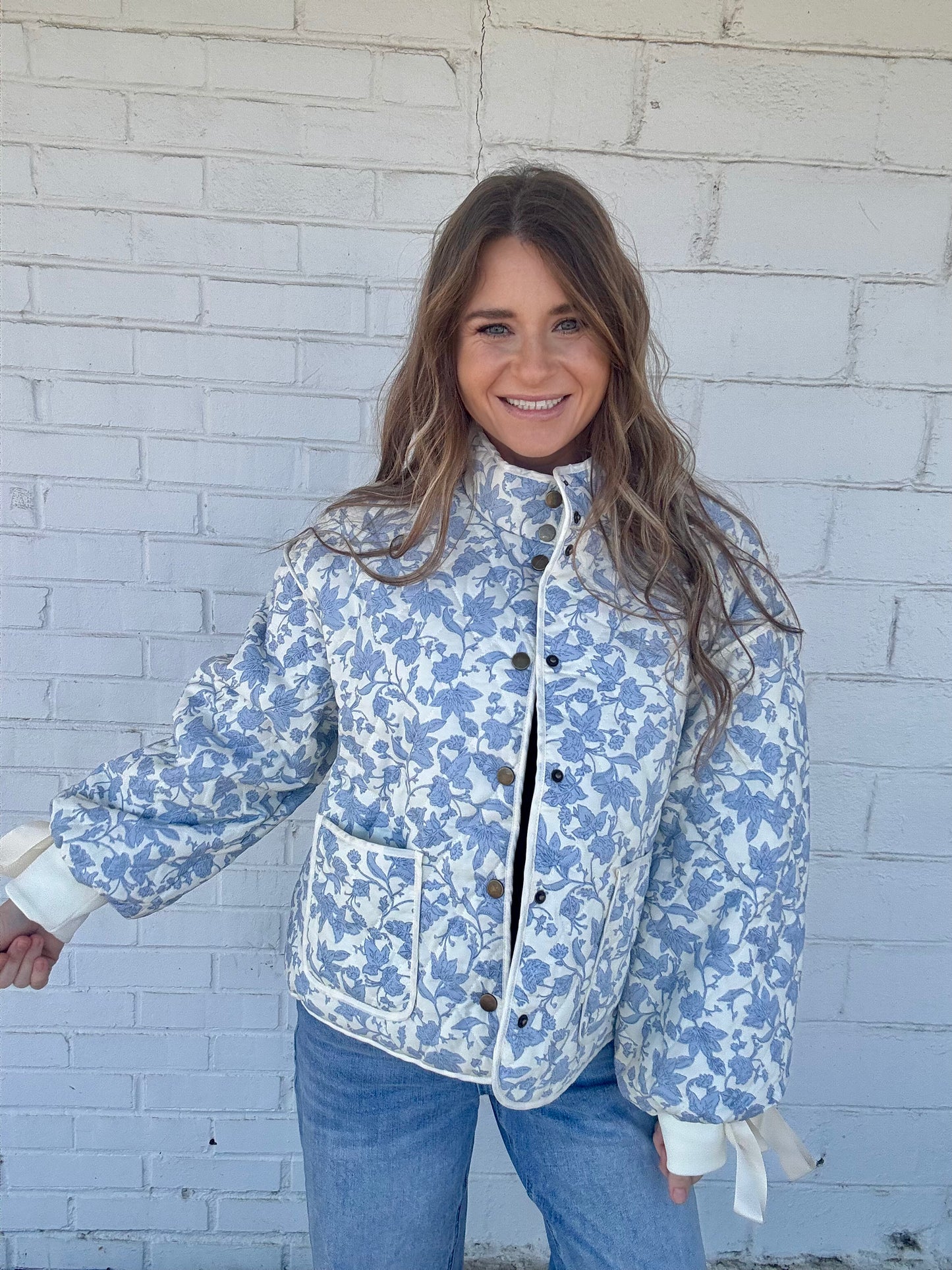 Floral Quilted Jacket