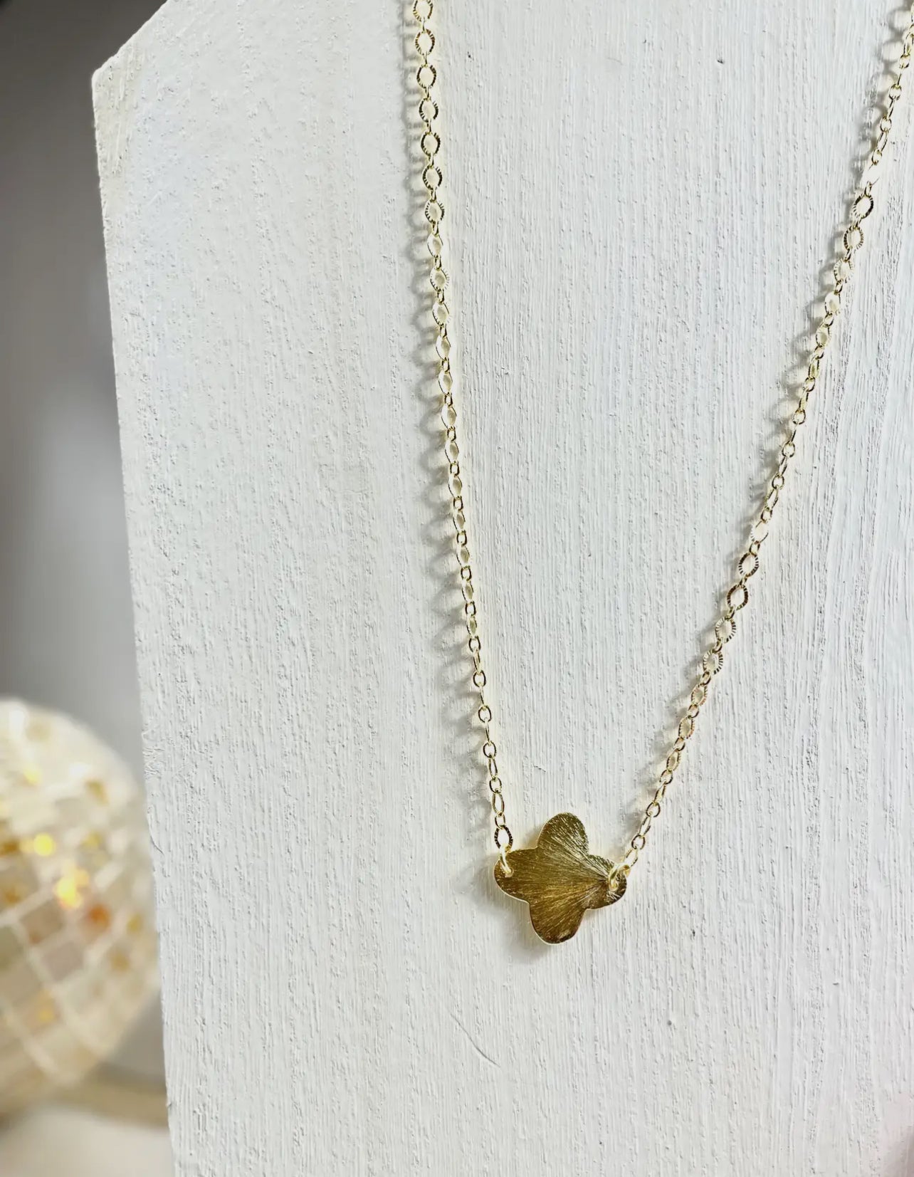 Clover Gold Necklace