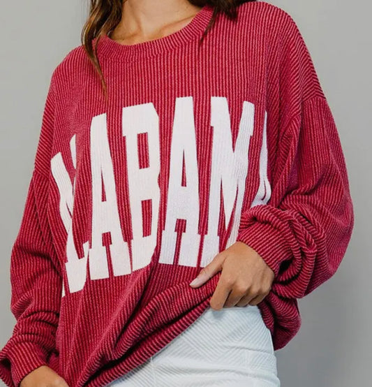 Alabama Oversized Crewneck