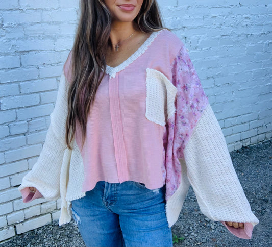 Boho Knit Top