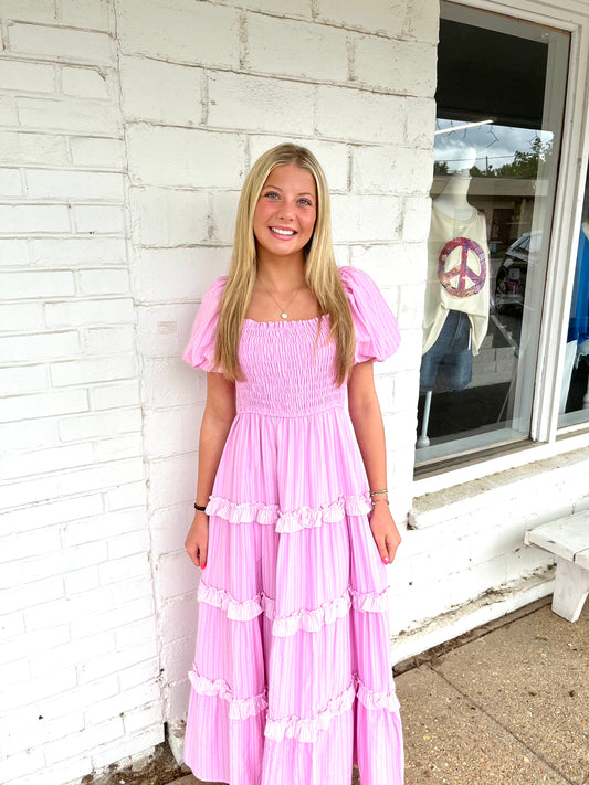 Pink Maxi Dress
