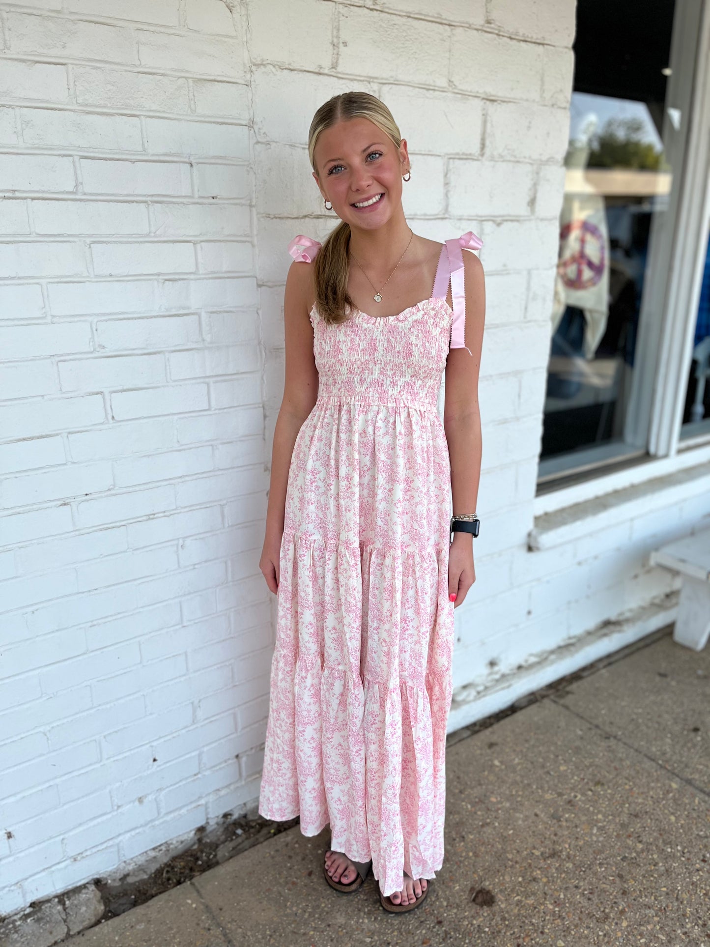 Floral Tiered Maxi Dress