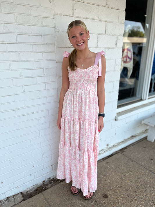 Floral Tiered Maxi Dress