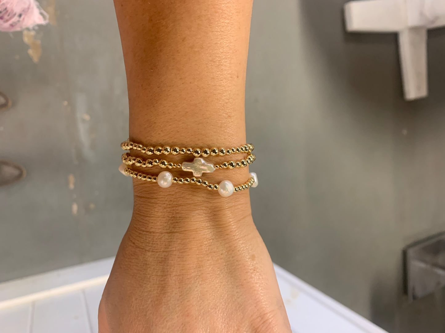 Pearl & Gold Stack