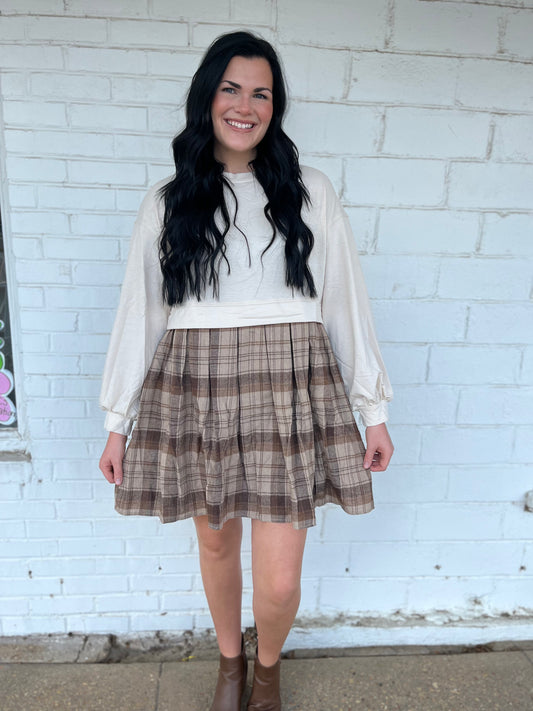 Plaid Fall Dress
