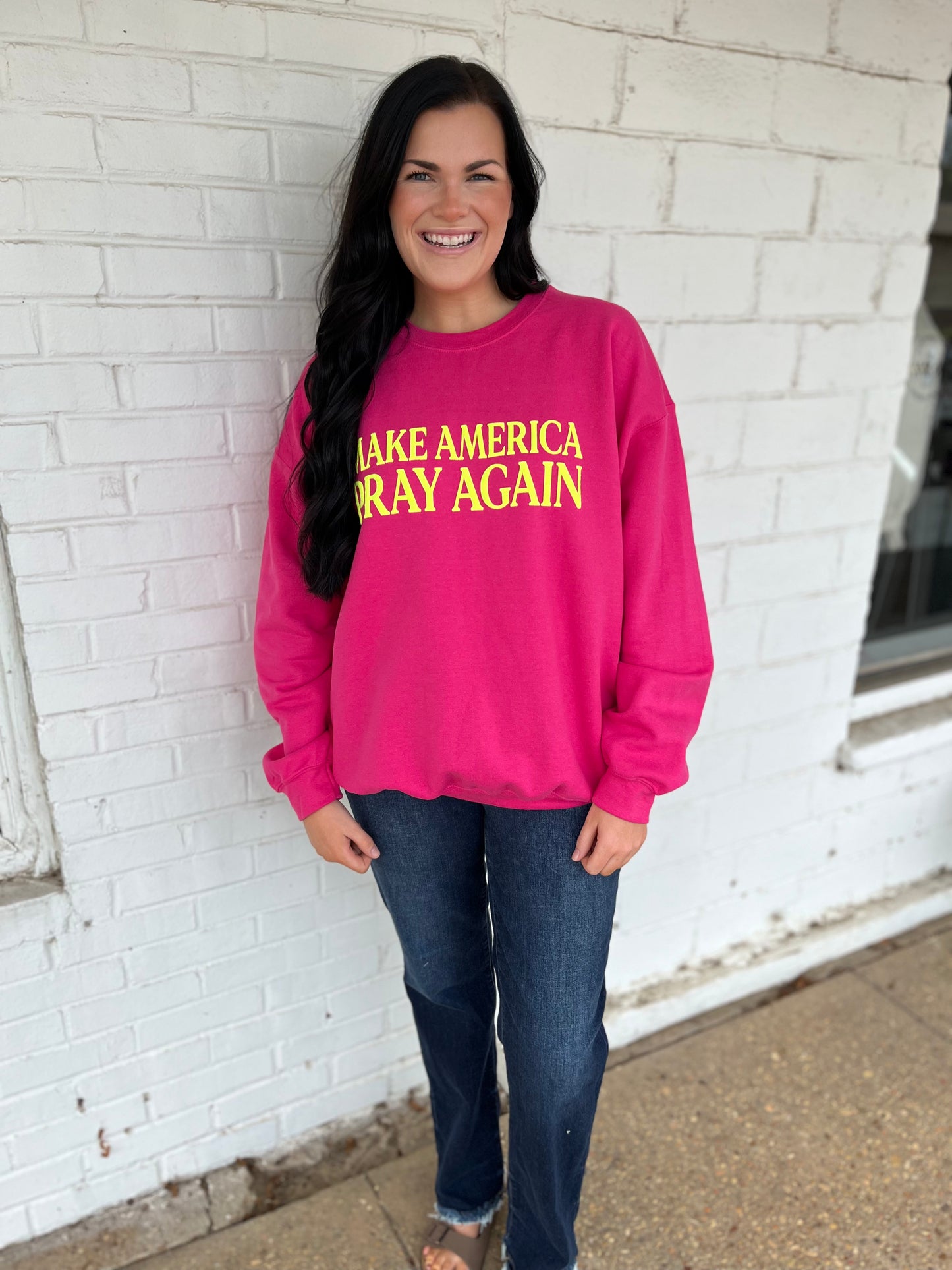 Make America Pray Again Crewneck