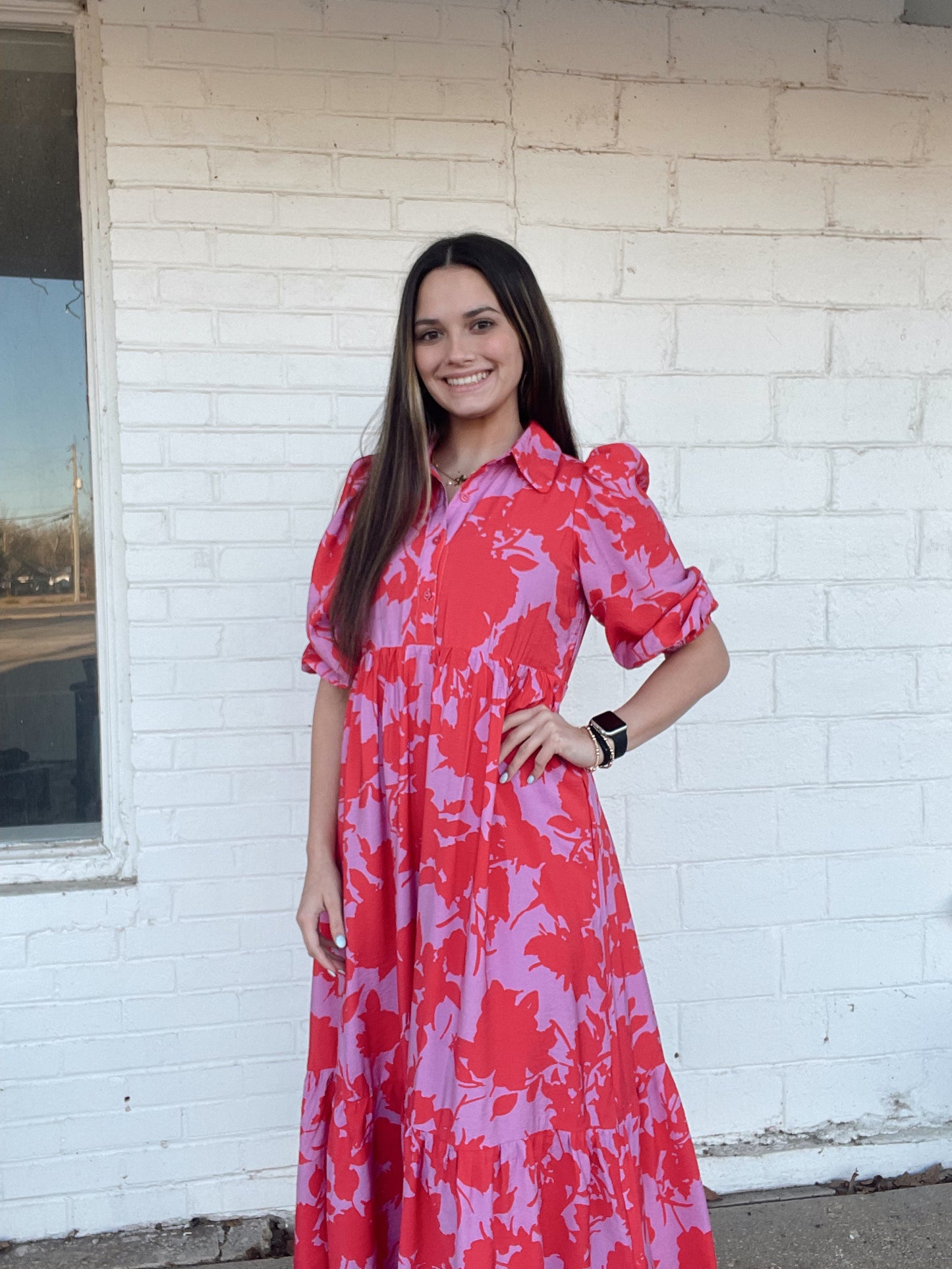 Floral Midi Dress