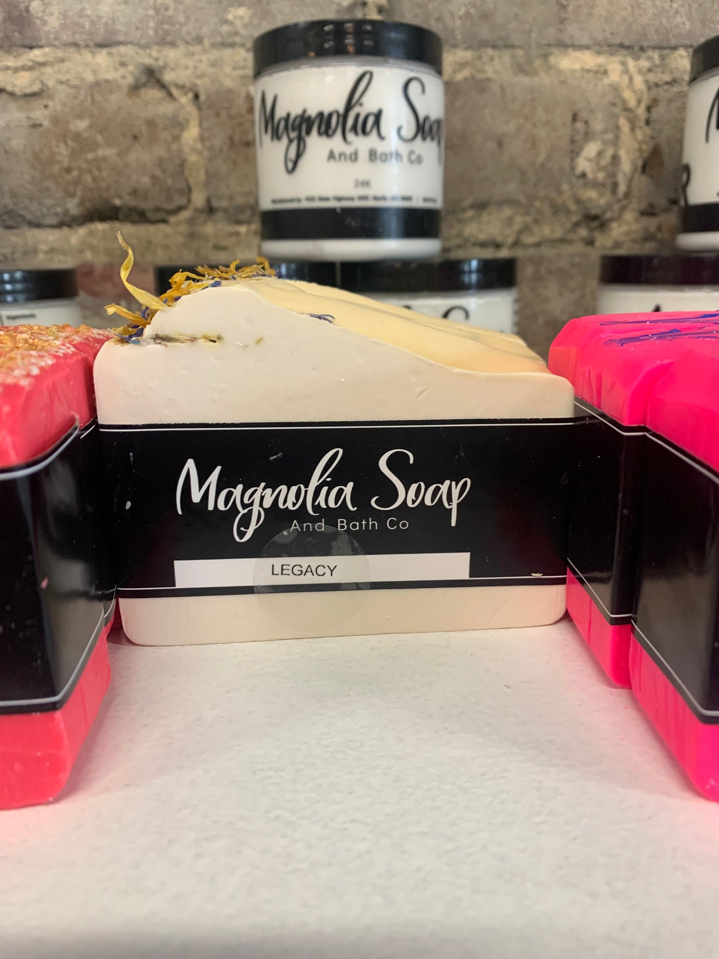 Magnolia Soap Bars